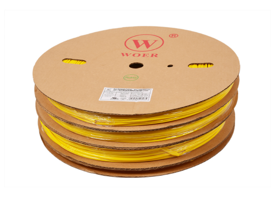 Onyx Round Printable Heat Shrink Tube Yellow 100m/Roll 6.0mm ID